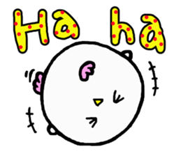 Baby owl (English) sticker #15592684