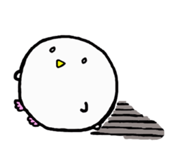 Baby owl (English) sticker #15592687