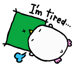 Baby owl (English) sticker #15592690