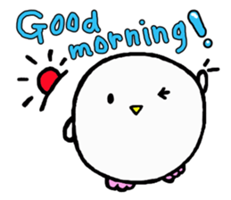 Baby owl (English) sticker #15592703