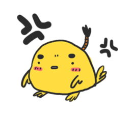 Born to be bird sticker #15592714