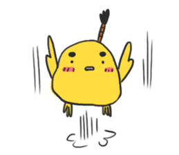 Born to be bird sticker #15592717