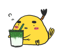 Born to be bird sticker #15592723