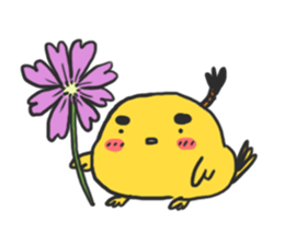 Born to be bird sticker #15592731