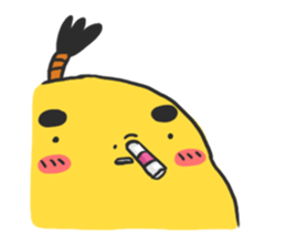 Born to be bird sticker #15592733