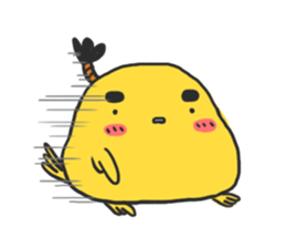 Born to be bird sticker #15592735