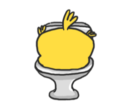 Born to be bird sticker #15592738