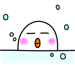 Hiyomaru of a chick and the second ver. sticker #15593219