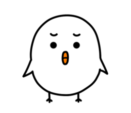 Hiyomaru of a chick and the second ver. sticker #15593220