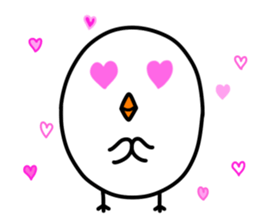 Hiyomaru of a chick and the second ver. sticker #15593221