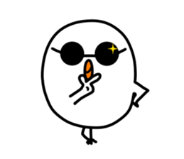 Hiyomaru of a chick and the second ver. sticker #15593225