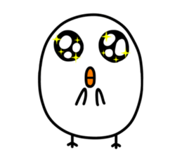 Hiyomaru of a chick and the second ver. sticker #15593230