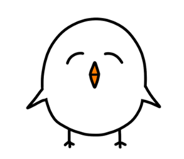 Hiyomaru of a chick and the second ver. sticker #15593232