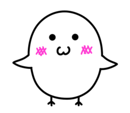 Hiyomaru of a chick and the second ver. sticker #15593239