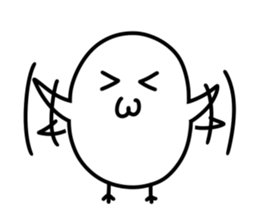 Hiyomaru of a chick and the second ver. sticker #15593246