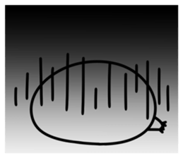 Hiyomaru of a chick and the second ver. sticker #15593247