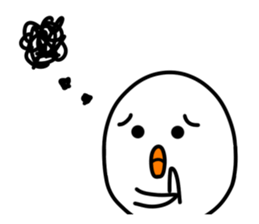 Hiyomaru of a chick and the second ver. sticker #15593248