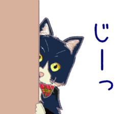 Kojiro and Conan, calm sticker sticker #15593816