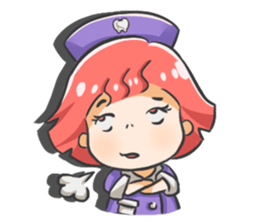 Dental assistant's murmur sticker #15594227