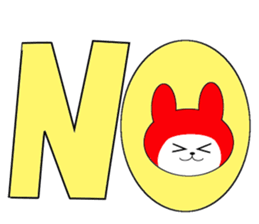 Saku rabbit sticker #15594373