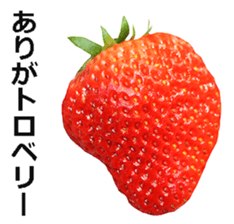 Strawberry! sticker #15596105