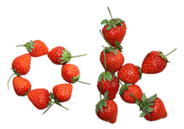 Strawberry! sticker #15596109