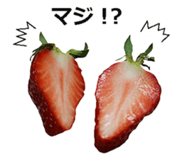 Strawberry! sticker #15596112