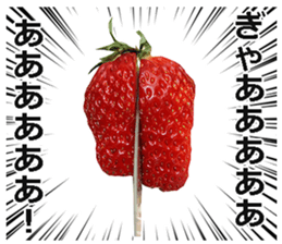 Strawberry! sticker #15596129
