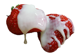Strawberry! sticker #15596137