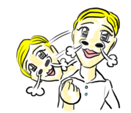 nose collection sticker #15597525