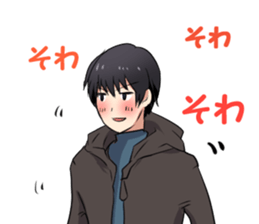 Genkikun and Komorikun sticker #15597909