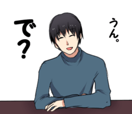 Genkikun and Komorikun sticker #15597916