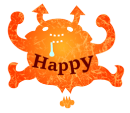 Cute little devils day sticker #15599067