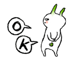 radish rabbbbbit sticker #15599291