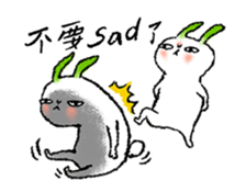 radish rabbbbbit sticker #15599292