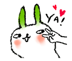 radish rabbbbbit sticker #15599302