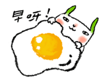 radish rabbbbbit sticker #15599312