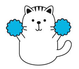 Thumb Cat and Friends sticker #15599580