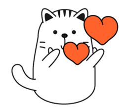 Thumb Cat and Friends sticker #15599581
