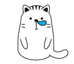 Thumb Cat and Friends sticker #15599583