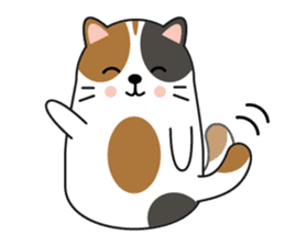Thumb Cat and Friends sticker #15599602