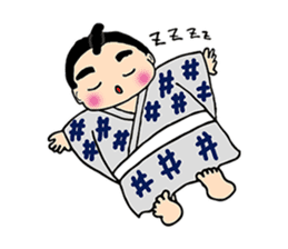 Today's Rikishi (sumo wrestlers) sticker #15599700
