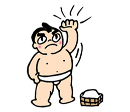 Today's Rikishi (sumo wrestlers) sticker #15599706