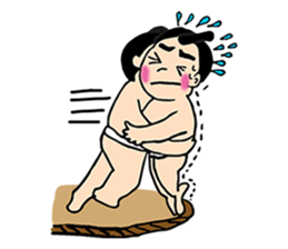 Today's Rikishi (sumo wrestlers) sticker #15599707