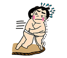 Today's Rikishi (sumo wrestlers) sticker #15599707