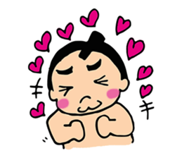 Today's Rikishi (sumo wrestlers) sticker #15599720