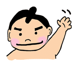 Today's Rikishi (sumo wrestlers) sticker #15599726