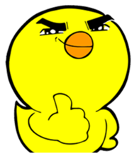 Chicha funny duck V2 sticker #15600034