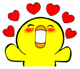 Chicha funny duck V2 sticker #15600037