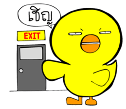 Chicha funny duck V2 sticker #15600072